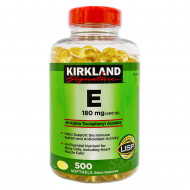 Kirkland Signature Vitamin E 180mg 500 softgels 